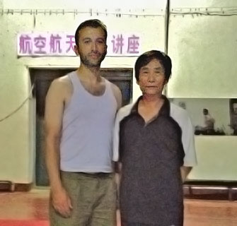 Eric et maitre Liu Qizhi