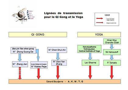 Lignée Qi gong et Yoga AKWTG